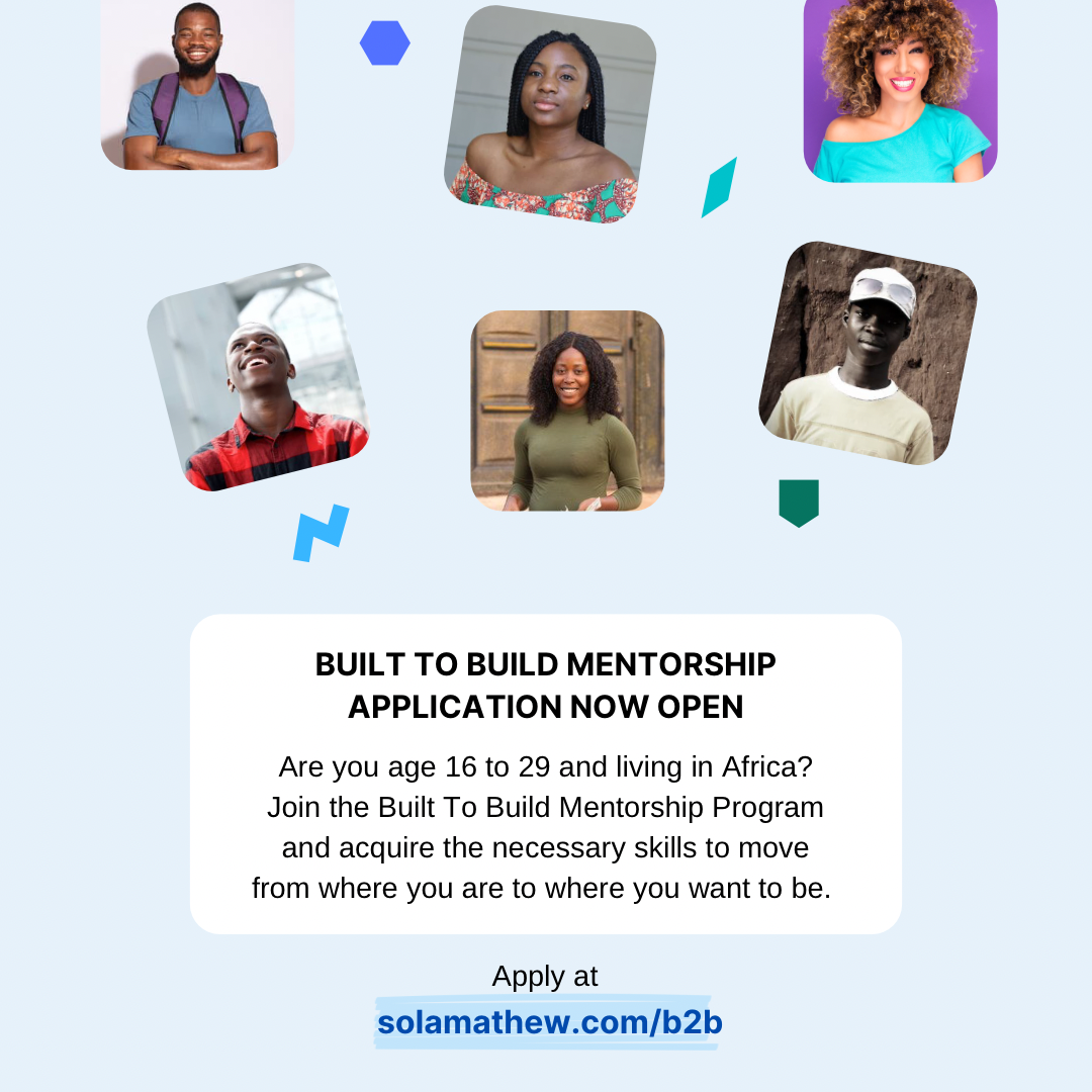 Apply to Built to Build Mentorship Program