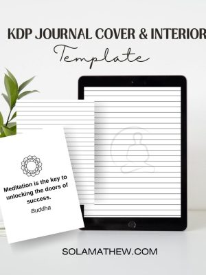 journal kdp cover and interior template 2