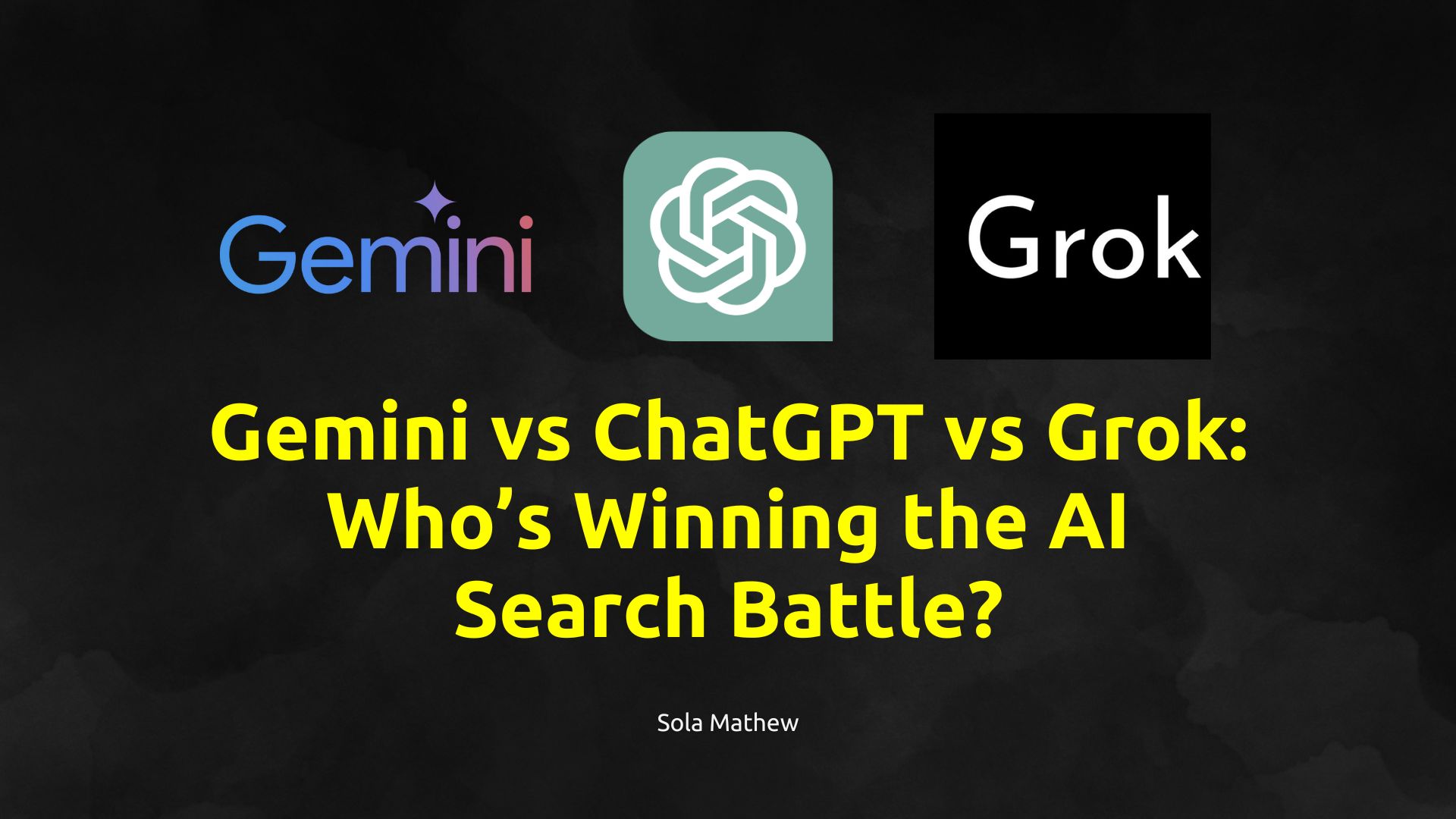 Gemini vs ChatGPT vs Grok Who’s Winning the AI Search Battle